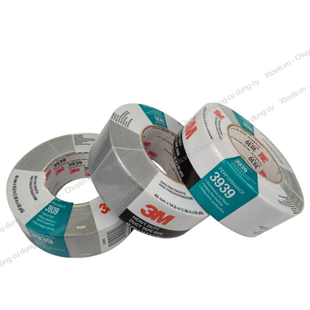 Băng keo chống thấm dột siêu dính 3M 3939 48mmx54.8mx0.22mm, băng dính đa năng chống nước mái tôn, bể nước, bồn nước