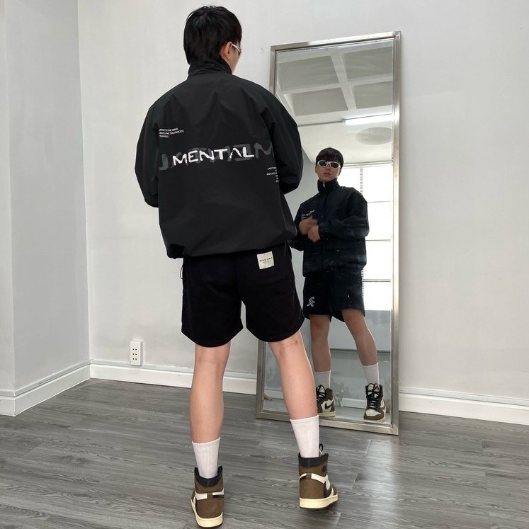 Áo khoác dù 2 lớp MENTAL® BLUR JACKET