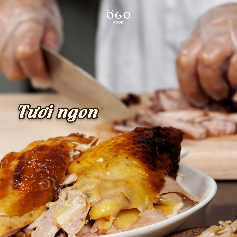 ( Có Sẵn) Bánh Nướng Trung Thu Thập Cẩm Xá Xíu - Gà Quay - OGO Food - 100g - 150g