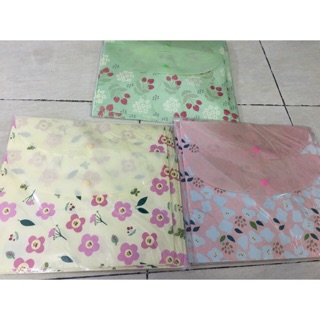 Bìa hồ sơ nút A4 - hình hoa (sơ mi)