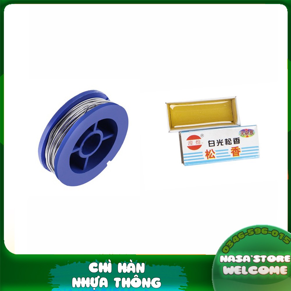 Combo Chì hàn và Nhựa thông dùng cho mỏ hàn tay