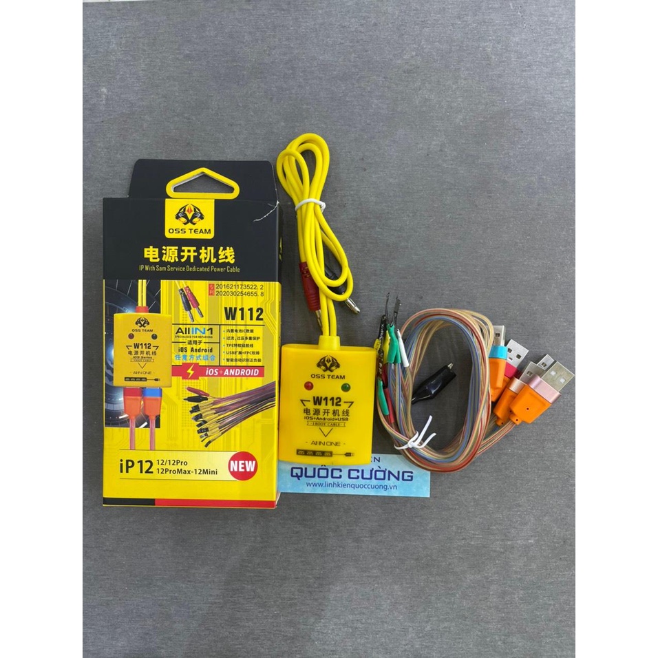 Dây cấp nguồn W112 OSS dùng cho 5S-12PM và Sam