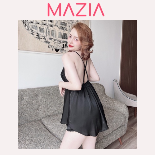 Set bộ đồ ngủ nữ bộ đùi vải lụa latin phối ren ở ngực, có mút sexy, mềm mại, thoải mái BD2S0003