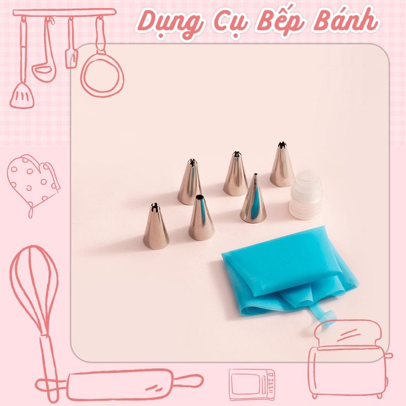 Bộ Dụng Cụ Bắt Bông Kem Tiện Dụng ( Sản Phẩm Trọn Bộ)