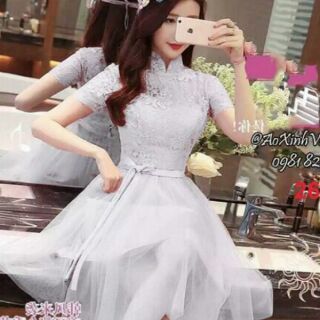 Đầm xòe dự tiệc