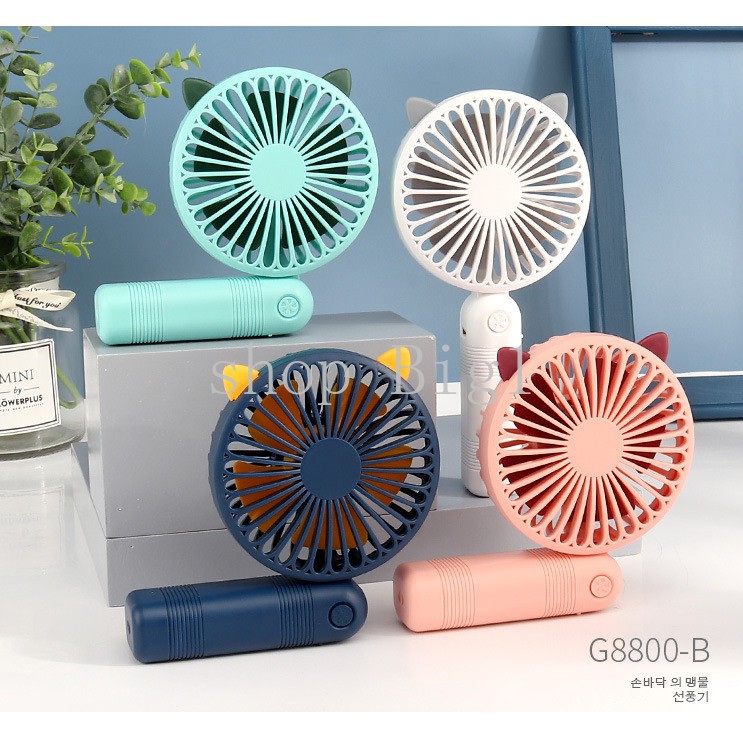 Quạt Mini Quạt Cầm Tay Mini Fan Gấp Gọn Sạc Usb