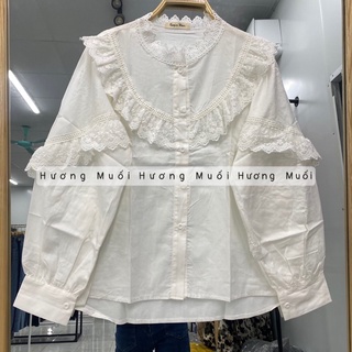 Áo babydoll phối ren-ảnh thật video