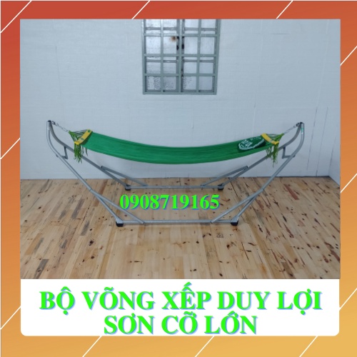 BỘ VÕNG XẾP DUY LỢI CỠ LỚN GỒM KHUNG+VÕNG QUÀ TẶNG 20 MÓC ÁO DUY LỢI | BigBuy360 - bigbuy360.vn