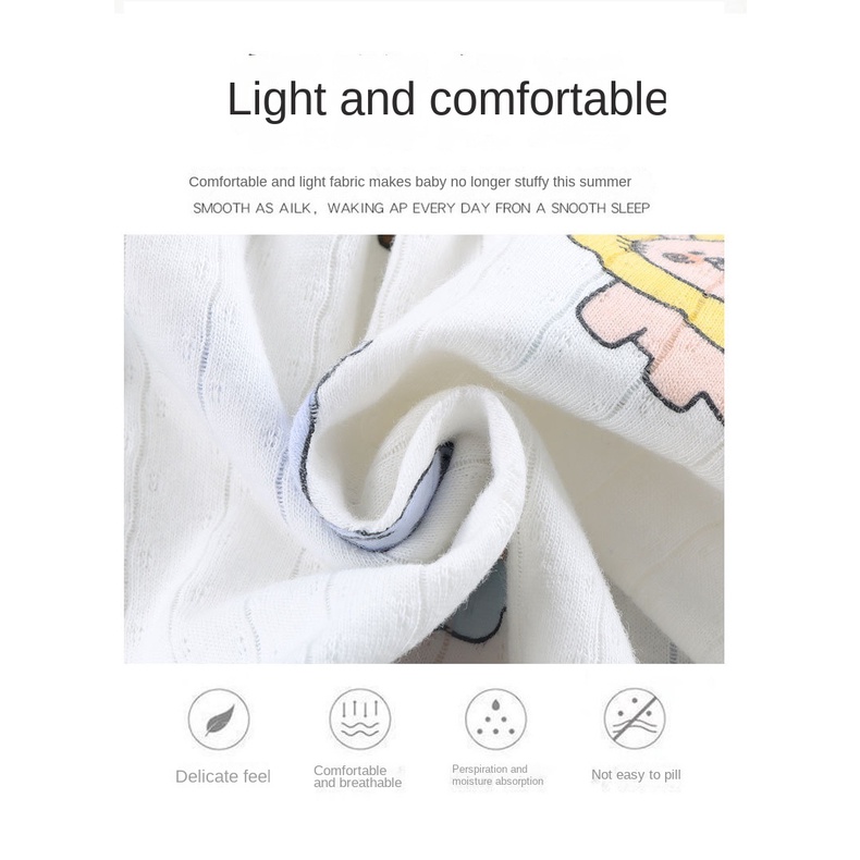 Bộ Áo Liền Quần Tam Giác Tay Ngắn Bằng Vải Cotton In Họa Tiết Hoạt Hình Dễ Thương Cho Bé Sơ Sinh 0-18 Tháng