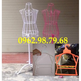 Combo 1 Canh Sắt Trẻ Em và 30 Móc Bộ Bé 1-3T