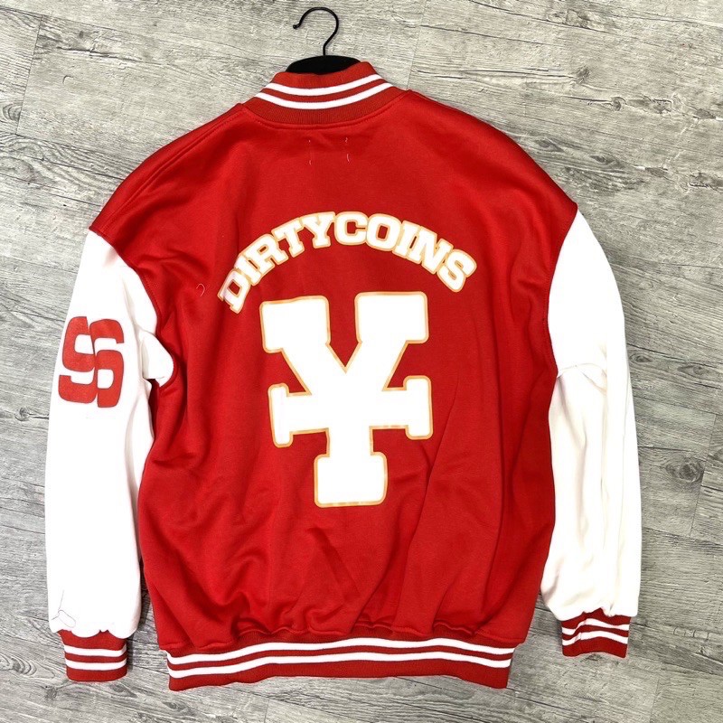Áo khoác Bomber Dirty Coin , Áo bóng chày, unisex | BigBuy360 - bigbuy360.vn