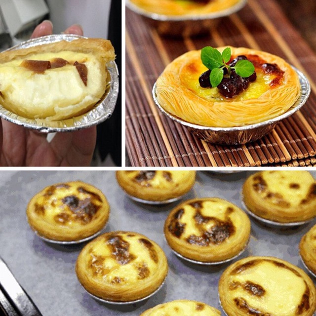 Combo 30 khuôn tart nhôm mỏng