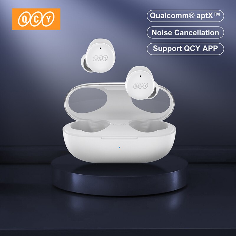 Tai Nghe Không Dây QCY T17S Bluetooth 5.2 TWS Qualcomm aptX Audio 4 Mic Gọi HD IPX5 Chất Lượng Cao