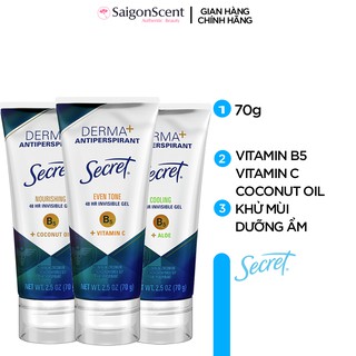 [Chọn loại] Lăn khử mùi Secret Derma Antiperspirant ( 70g - Saigonscent )
