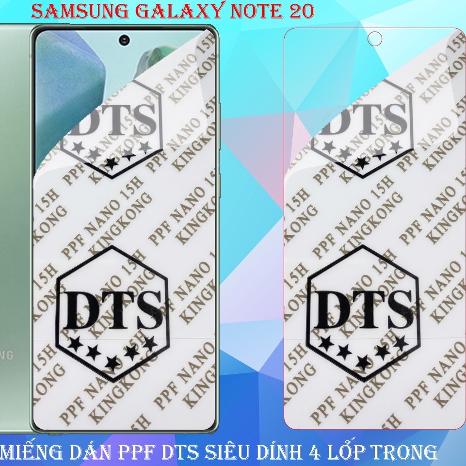 Dán PPF Màn hình cho Samsung Note 20 / Note 20 ultra 4G 5G ( 4 lớp Trong suốt loại xịn )
