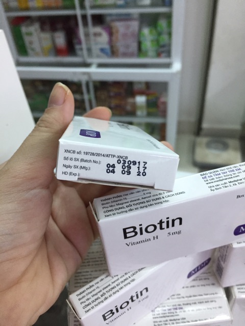 ✅(chính hãng) BIOTIN vitamin H-giúp da và tóc đẹp