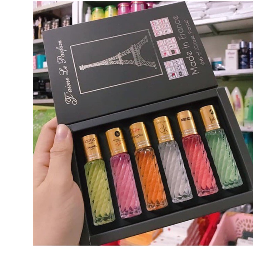 Combo set 6 chai nước hoa tháp dạng lăn | BigBuy360 - bigbuy360.vn