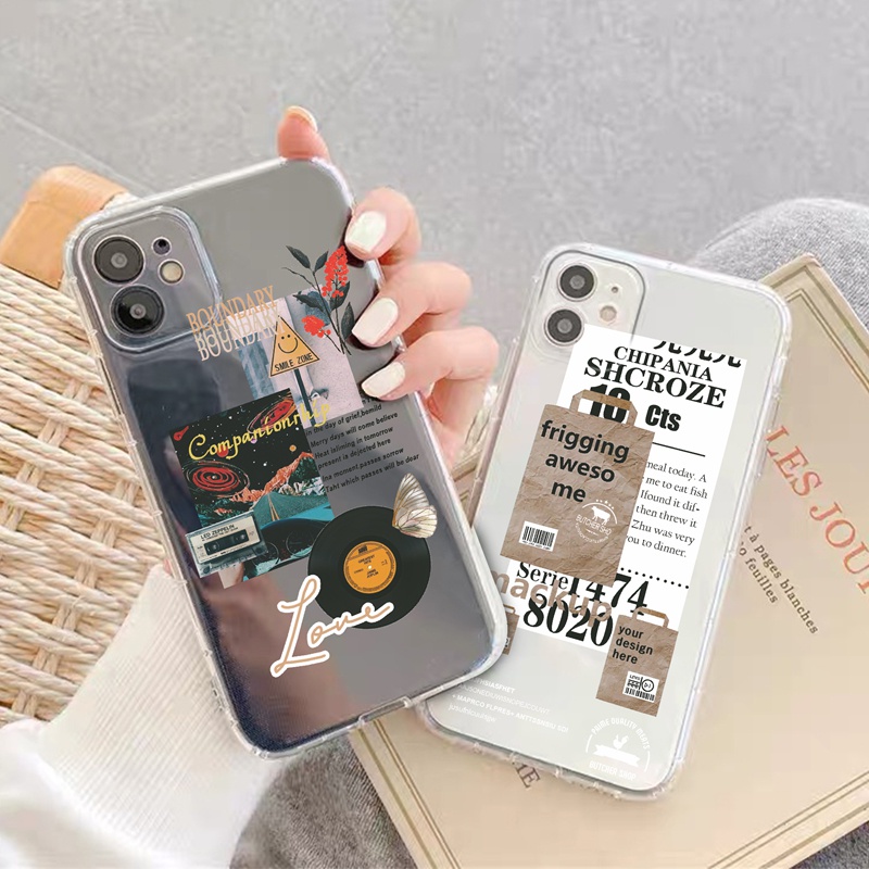 Ốp lưng iphone Ốp Điện Thoại Silicon TPU Mềm Cho iPhone 13 12 Mini 11 10 Pro XS Max X XR 8 7 6 6S Plus SE 2020 2022 SE2