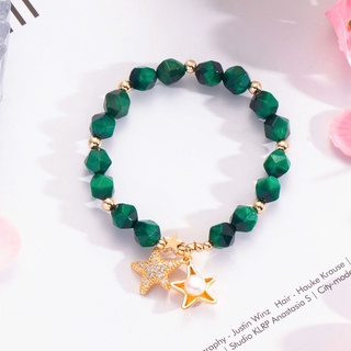 Vòng Tay Chuỗi Hạt Đá Mắt Hổ Thời Trang