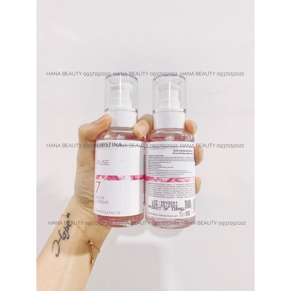 Serum Muse 7 Christina căng bóng phục hồi bảo vệ làn da bạn