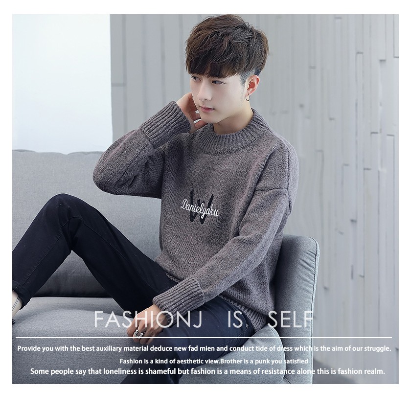 Áo len nam cổ tròn | BigBuy360 - bigbuy360.vn
