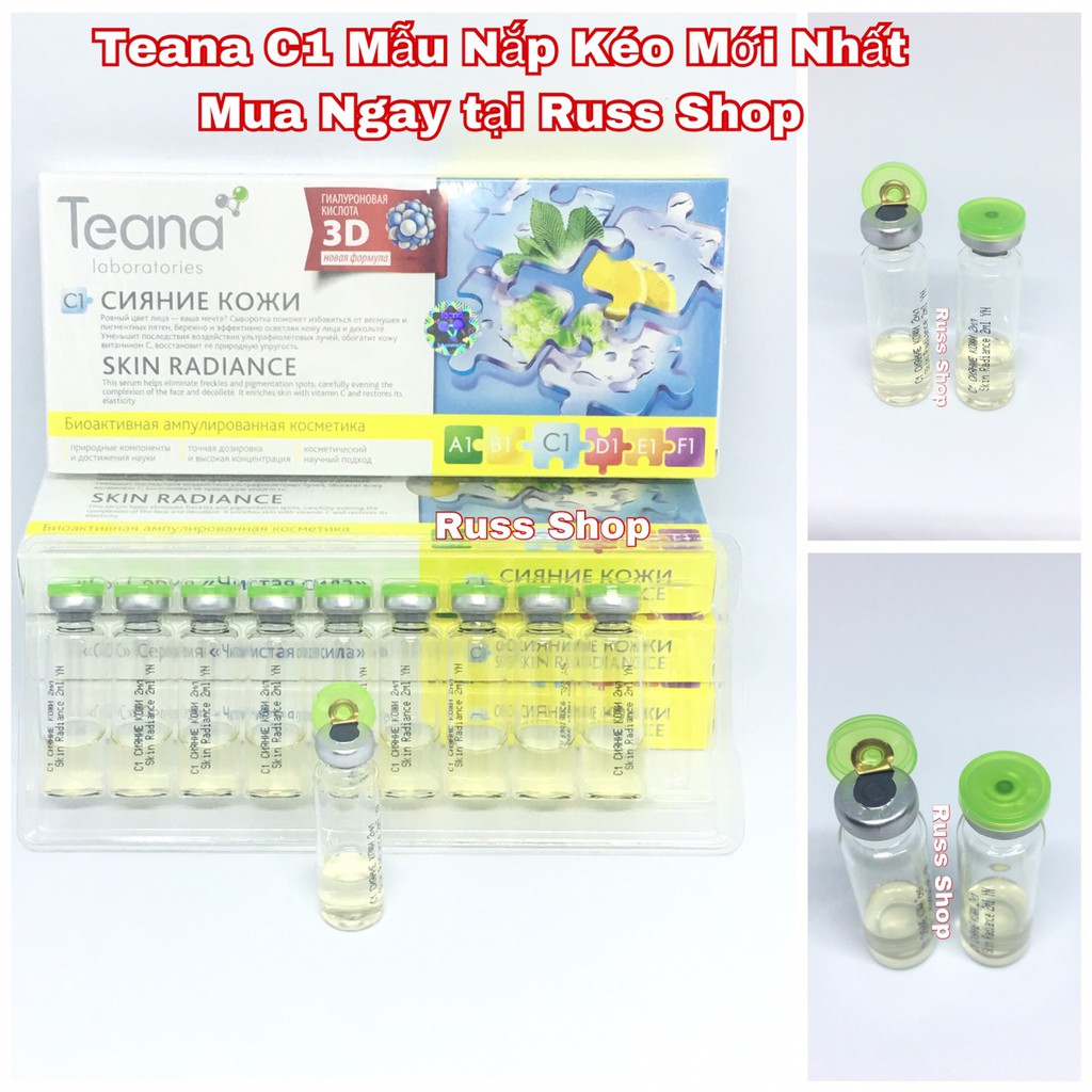 Serum C1 Tê Ná Nga Dưỡng Trắng Mờ Thâm Mẫu Nắp Kéo Mới Nhất