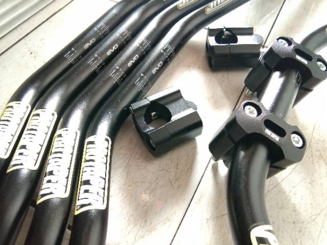 Tay Cầm Xe Đạp Evo High Plus Protaper Fatbar Màu Đen