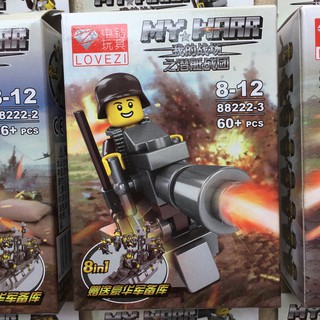 Lego xếp hình My War (có 8 mẫu )