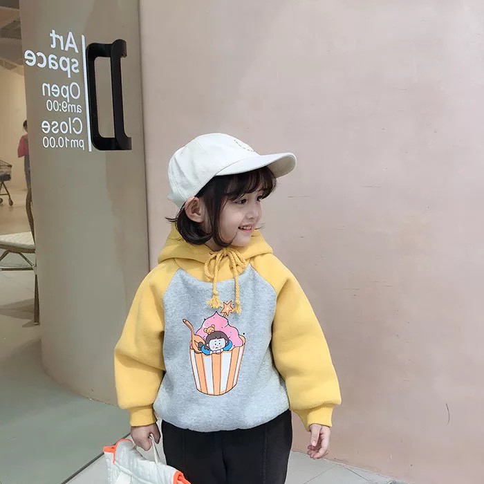 [Siêu SALE Cuối Năm] Áo Khoác, Áo HOODIE Bé Trai - Bé Gái 8-20KG, Họa Tiết Đáng Yêu, Chất Nỉ Da Cá Dày, Mịn, KEYER KID