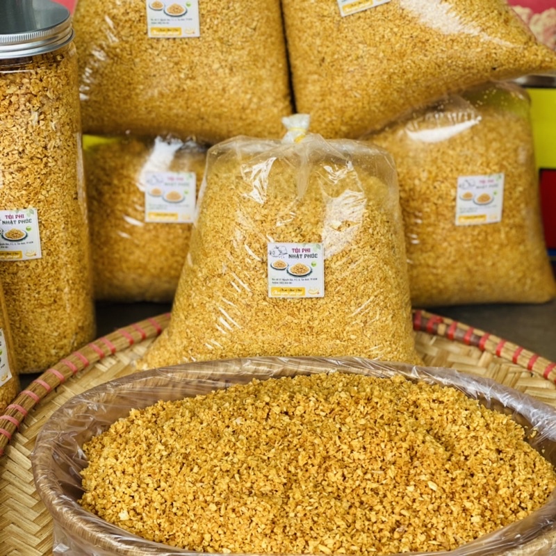 Tỏi Phi Sạch NHẬT PHÚC - Thơm, Giòn, Nguyên Chất 100%