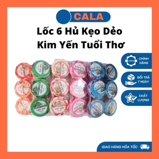 Lốc 6 hộp kẹo dẻo kim yến tuổi thơ