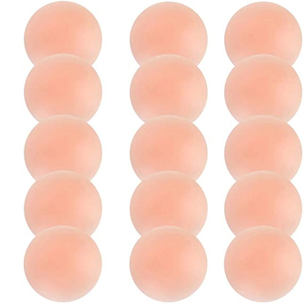 Cặp miếng dán ngực silicone tự dính vô hình tái sử dụng được cho nữ