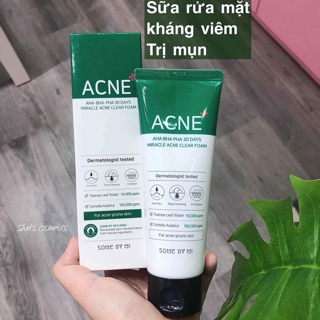 Sữa rửa mặt Acne Some by mi
