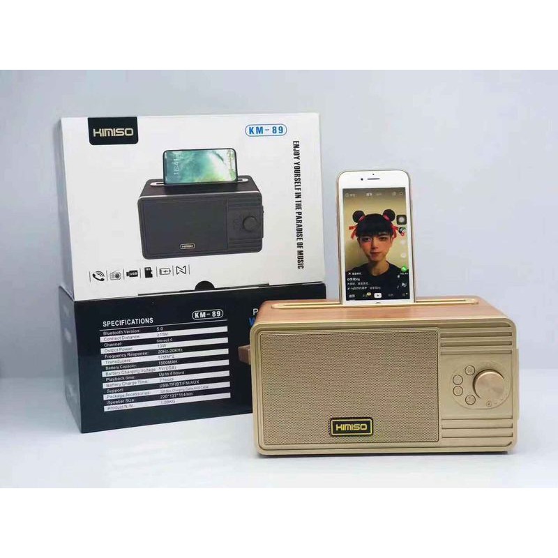 Loa Bluetooth Kimiso KM-89