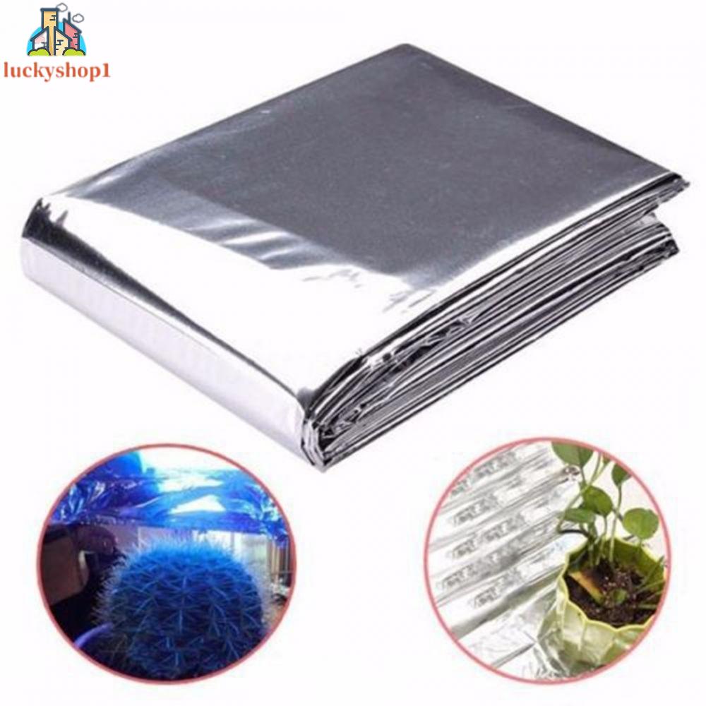 210*120cm Double Side Reflective Mylar Film Hydroponic Highly Reflective Film Greenhouses Plant Growing