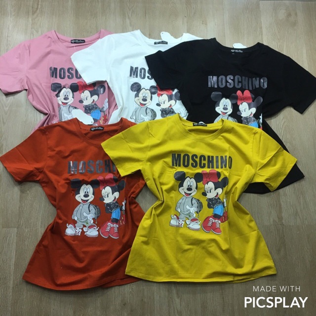 Áo thun moschino