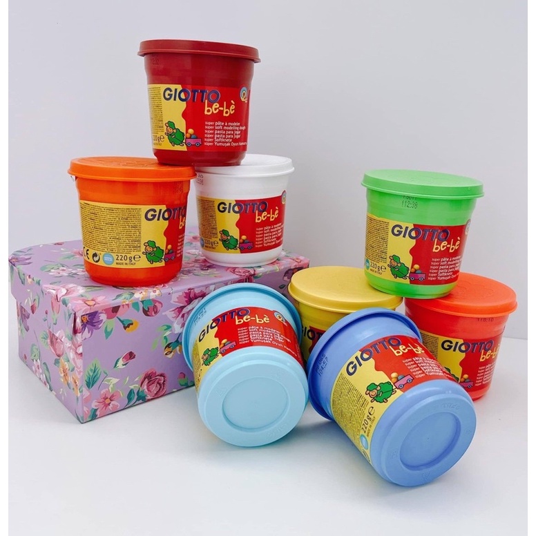 Đất nặn cao cấp Giotto BeBe  220gr/hộp - chọn màu