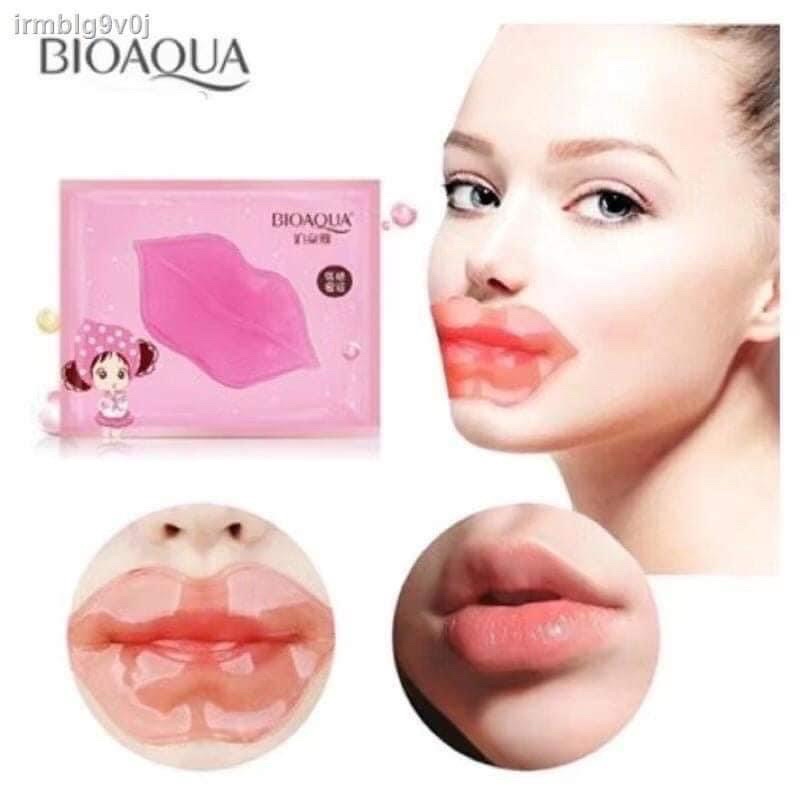 Mặt Nạ Môi Bioaqua Collagen Nourish Lips Membrane Mask chính hãng
