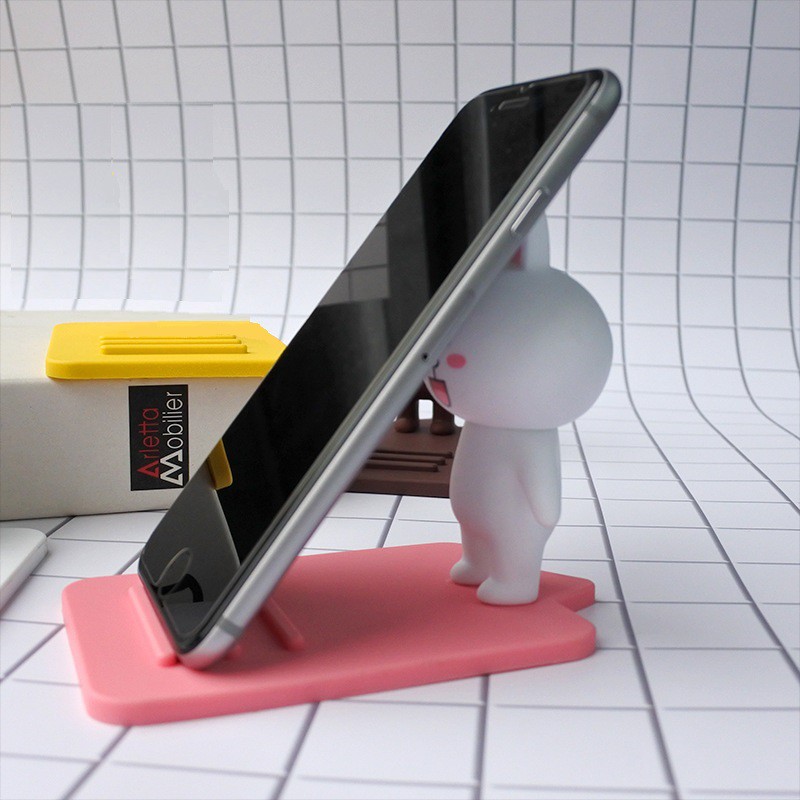 Giá Đỡ Điện Thoại Siêu Dễ Thương Vũ Khí Selfie Hình Thỏ Cony, Gấu Brown - Có thể chọn mẫu | BigBuy360 - bigbuy360.vn