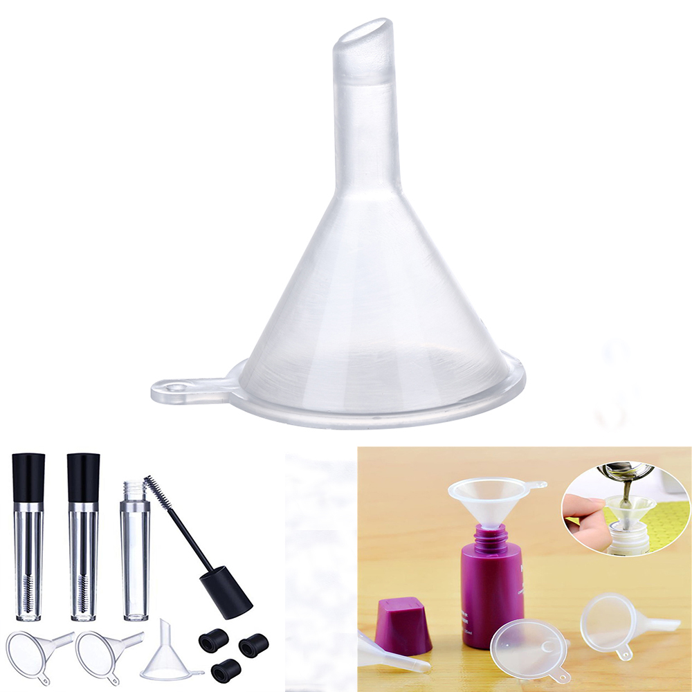 5 / 10 Phễu Nhựa Mini Trong Suốt Cho Nhà Bếp