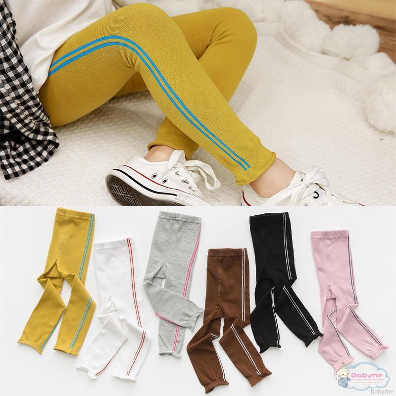 Quần Legging kẻ sọc dễ thương cho bé gái