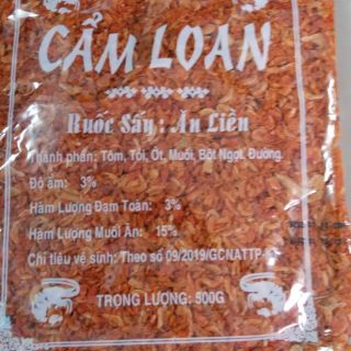 Ruốt sấy 500gr (dùng ăn với bánh tráng bơ và trộn)
