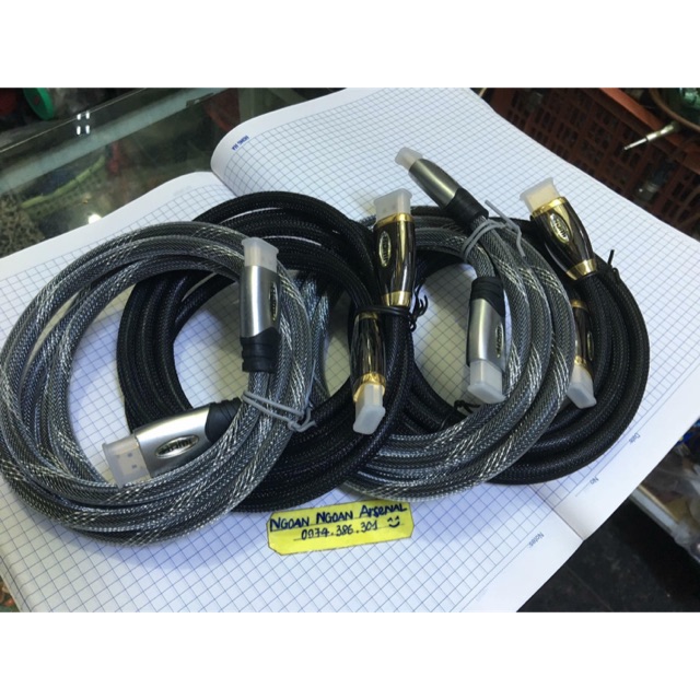 Dây tín hiệu HDMI 2m chuẩn 2k, 4k. Hàng chất lượng