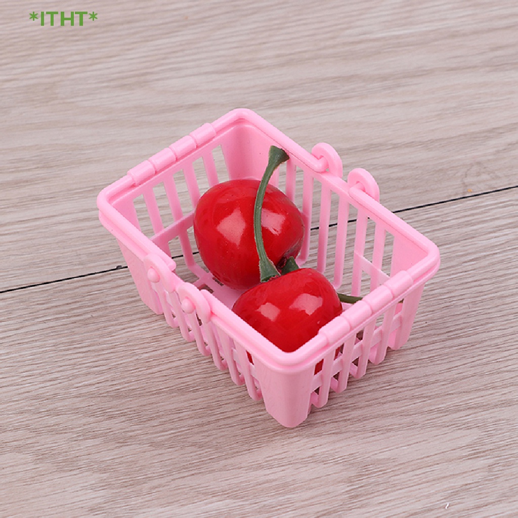 1 Giỏ Xách Tay Mua Sắm Cho Nhà Búp Bê Mới