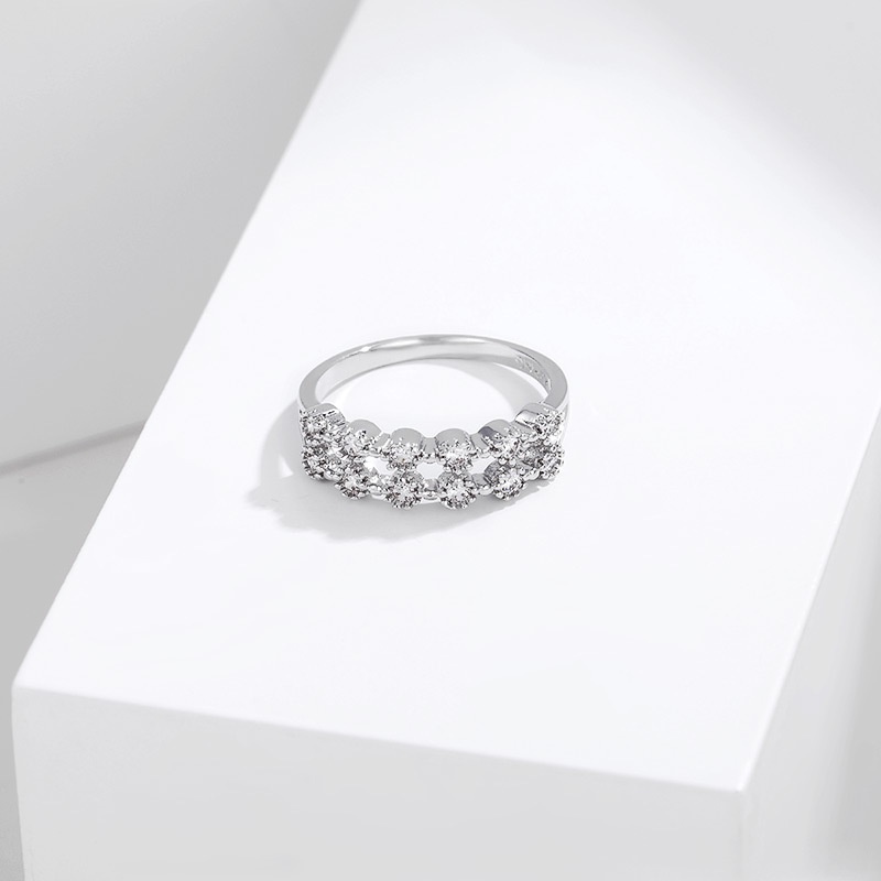 Nhẫn nữ đính đá sang trọng phong cách trẻ trung dành cho nữ ANTA Jewelry - ATJ8034