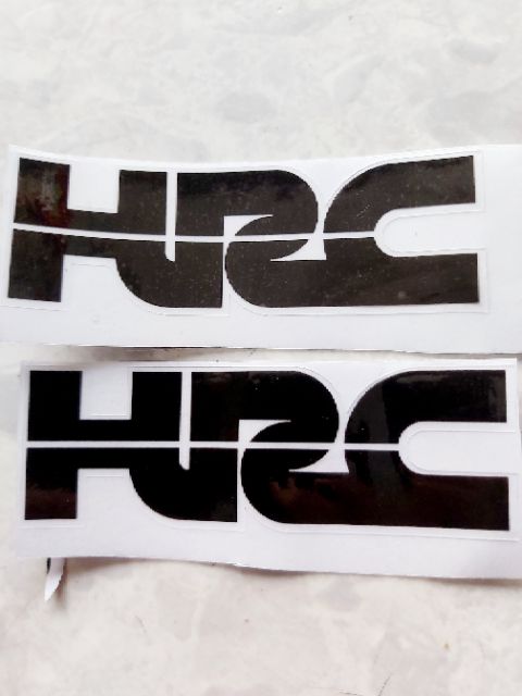 Tem Sticker Decal HRC Decal Trong Dán Xe Giá Rẻ