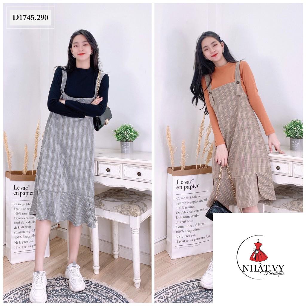 SET YẾM ÁO LEN CARO - D1745