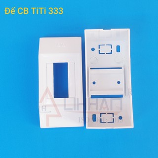 Đế nổi 2 Fa CB tép có thanh rây TiTi