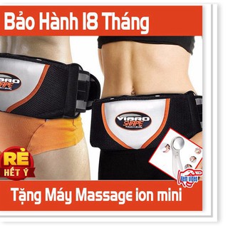 Đai đeo bụng Đai rung nóng massage đánh tan mỡ bụng giảm mỡ bụng