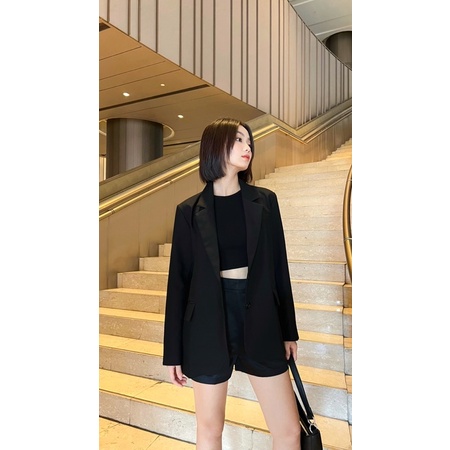 ÁO KHOÁC BLAZER DÁNG DÀI - GIN BLAZER